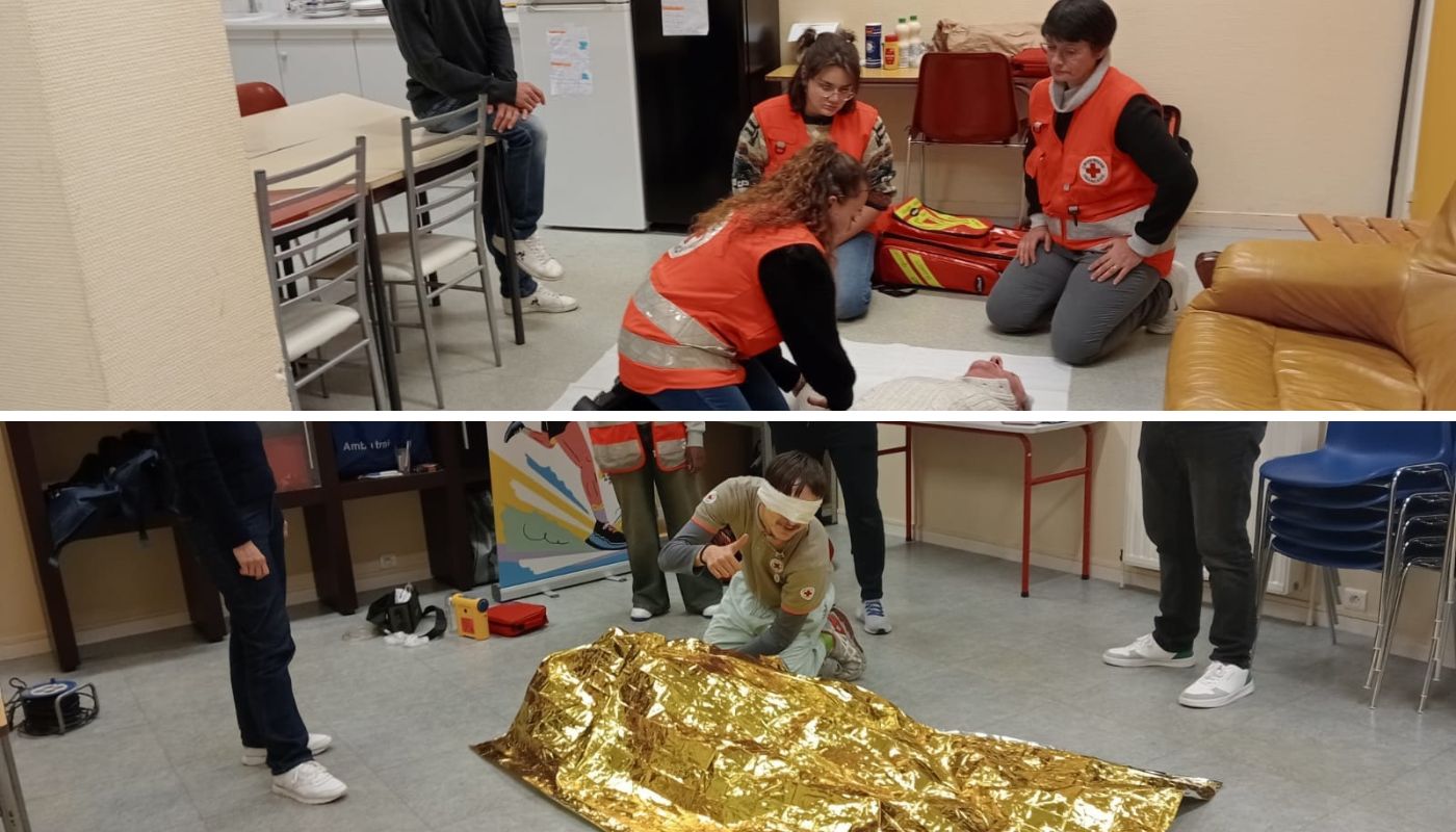 formation premiers secours en équipe